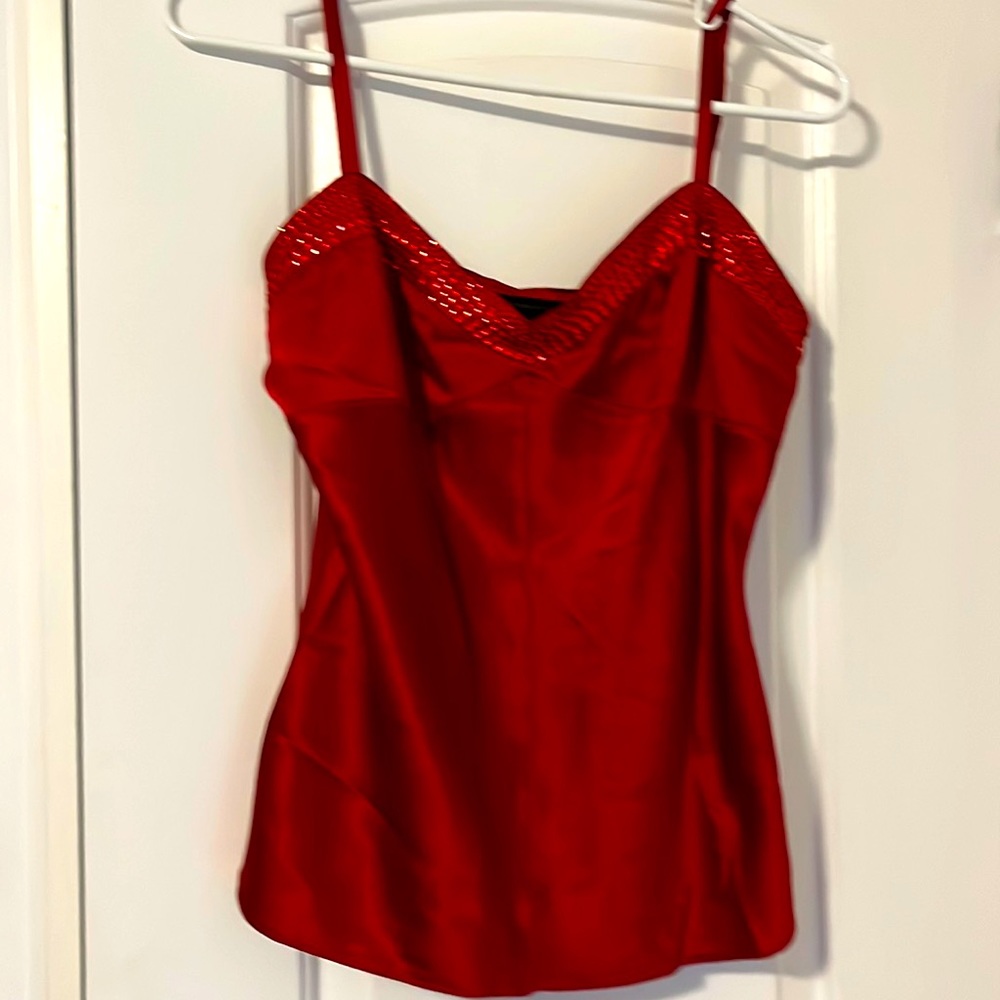 Express tank with sequins